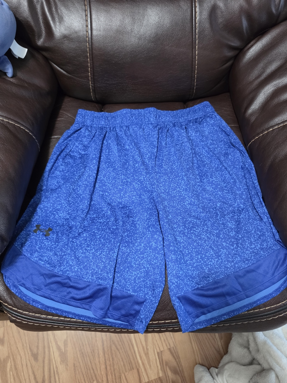 Under Armour Men’s Blue Performance Athletic Shorts